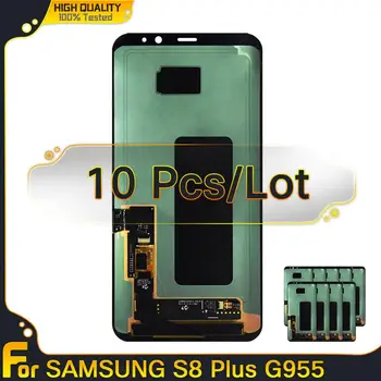 LCD With Frame For Samsung Galaxy S8 plus G955 G955F G955A G955T G9550 LCD Screen Display Touch Assembly New Replacement Parts
LCD With Frame For Samsung Galaxy S8 plus G955 G955F G955A G955T G9550 LCD Screen Display Touch Assembly New Replacement Parts
