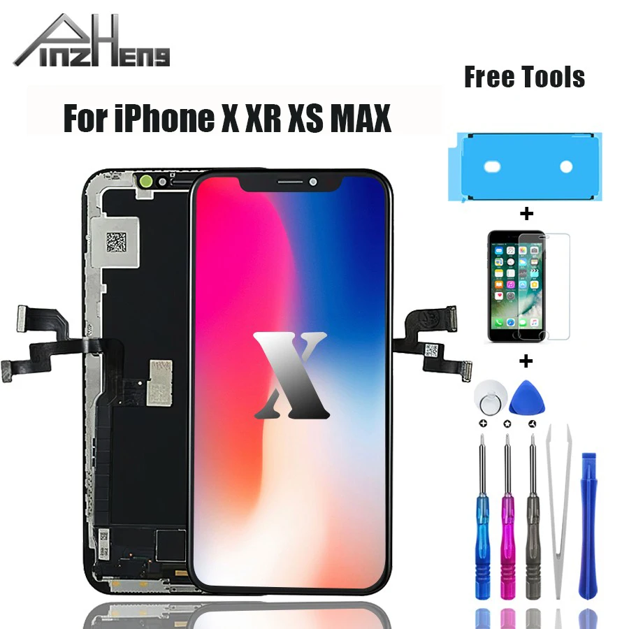 PINZHENG Original Screen LCD For iPhone X XR Xs Max LCD Dispaly Oled TFT OEM Quality Digitizer Assembly Repalcement Screen LCDS
PINZHENG Original Screen LCD For iPhone X XR Xs Max LCD Dispaly Oled TFT OEM Quality Digitizer Assembly Repalcement Screen LCDS
