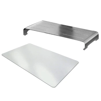 1 Pcs Clear Desk Pad, 35.5 Inch X 17.7 Inch Protector & 1 Pcs Monitor Stand Riser Computer Organizer Stand Base
1 Pcs Clear Desk Pad, 35.5 Inch X 17.7 Inch Protector & 1 Pcs Monitor Stand Riser Computer Organizer Stand Base