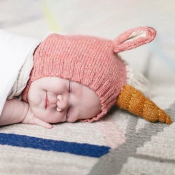 2020 New Baby Cute Cartoon Unicorn Hand-knitted Hat Baby Hooded Cap Autumn And Winter New Wool Hat Cap
2020 New Baby Cute Cartoon Unicorn Hand-knitted Hat Baby Hooded Cap Autumn And Winter New Wool Hat Cap
