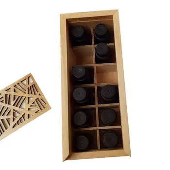 12 Grids Wooden Storage Box Essential Oil Bottle Organizer Case Aromatherapy Container Treasure Jewelry Premium Makeup Boxes
12 Grids Wooden Storage Box Essential Oil Bottle Organizer Case Aromatherapy Container Treasure Jewelry Premium Makeup Boxes