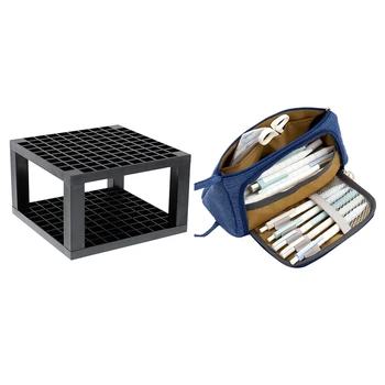 1 Pcs Multi-Functional Removal Pen Holders 96 Holes Pen Storage Box & 1 Pcs Big Capacity Pencil Pen Case
1 Pcs Multi-Functional Removal Pen Holders 96 Holes Pen Storage Box & 1 Pcs Big Capacity Pencil Pen Case