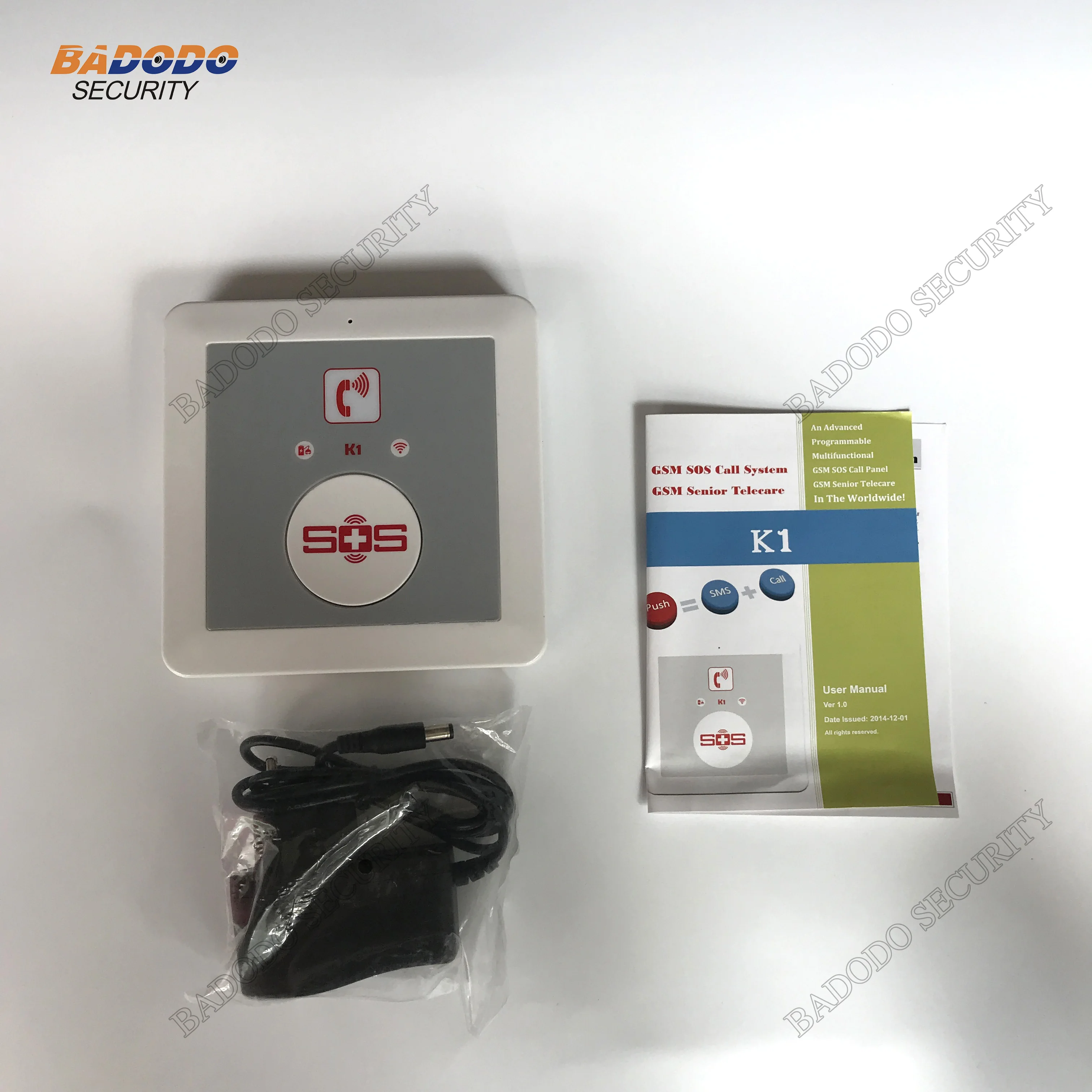 K1 GSM SOS Caller Alarm Dialer Alarm Panel GSM wireless APP SMS remote control elderly emergency SOS panic button
K1 GSM SOS Caller Alarm Dialer Alarm Panel GSM wireless APP SMS remote control elderly emergency SOS panic button