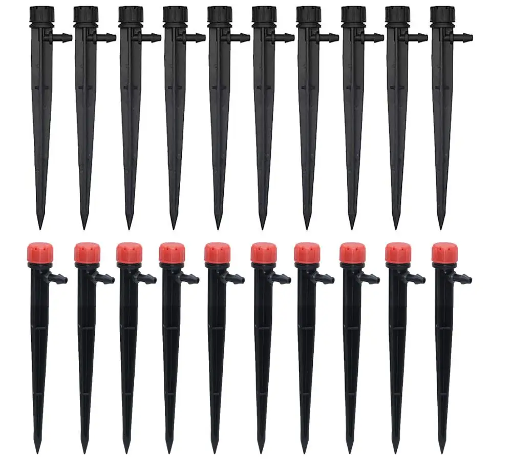 50/100Pcs 13cm Drip Emitters Perfect for 4/7mm Tube Adjustable 360 Degree Water Flow Drip Irrigation System for Watering System
50/100Pcs 13cm Drip Emitters Perfect for 4/7mm Tube Adjustable 360 Degree Water Flow Drip Irrigation System for Watering System