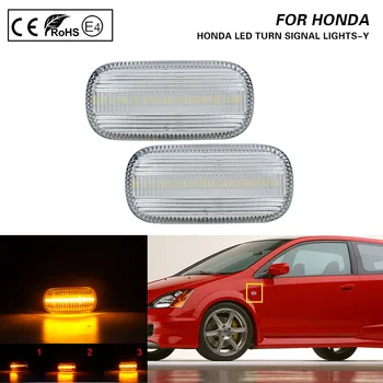 Clear Lens Dynamic LED Front Side Marker Light turn signal lamp for Honda accord civic fit jazz city stream CR-V Odyssey Integra
Clear Lens Dynamic LED Front Side Marker Light turn signal lamp for Honda accord civic fit jazz city stream CR-V Odyssey Integra
