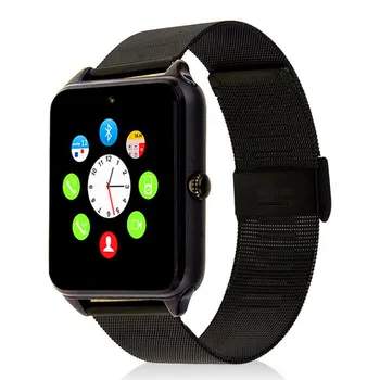 Z60 Smart Watch Clock Pedometer Metal Strap Bluetooth Wrist Smartwatch Support SIM TF Card Android&IOS Watch Multi-languages
Z60 Smart Watch Clock Pedometer Metal Strap Bluetooth Wrist Smartwatch Support SIM TF Card Android&IOS Watch Multi-languages