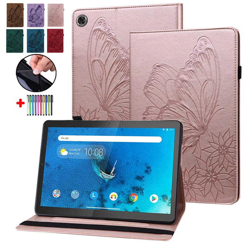Чехол из искусственной кожи с бабочкой для Samsung Galaxy Tab S7 чехол 11 дюймового