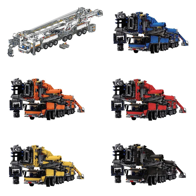 New RC Motor Power Functions Crane LTM11200 Fit Legoings Technic MOC-20920 Kits Building Blocks Bricks Toy Gift Birthday Xmas
New RC Motor Power Functions Crane LTM11200 Fit Legoings Technic MOC-20920 Kits Building Blocks Bricks Toy Gift Birthday Xmas