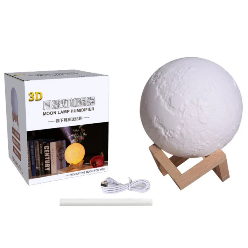 1500ML Creative 3D Moon Lamp Cool Mist Humidifier Touch Control USB Powered 3 Color Changing LED Night Light Air Diffuser new
1500ML Creative 3D Moon Lamp Cool Mist Humidifier Touch Control USB Powered 3 Color Changing LED Night Light Air Diffuser new