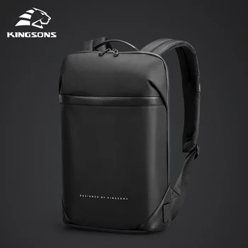 Kingsons Slim Laptop Backpack Men 15.6 inch Office Work Men Backpack Business Bag Unisex Black Ultralight Backpack Thin Mochila 
Kingsons Slim Laptop Backpack Men 15.6 inch Office Work Men Backpack Business Bag Unisex Black Ultralight Backpack Thin Mochila