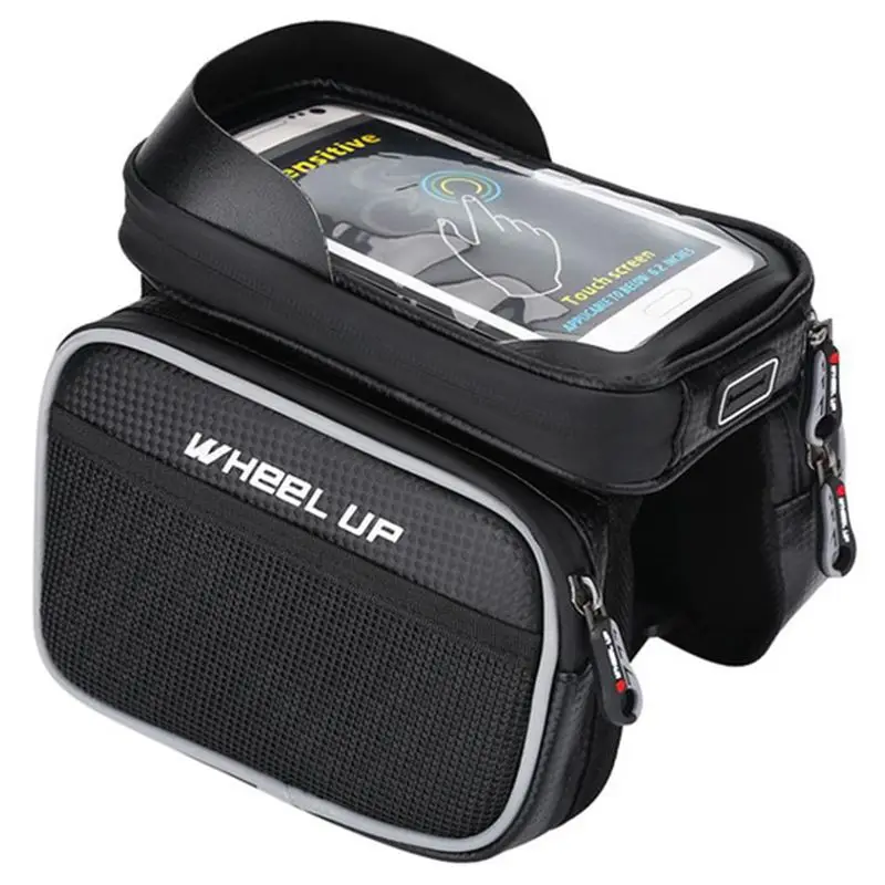 WHEEL UP Mountain Road Bike Bicycle Bags Triangle-Shape Front Frame Top Tube Pouch Waterproof nylon Touch-Screen Cycling Bag f
WHEEL UP Mountain Road Bike Bicycle Bags Triangle-Shape Front Frame Top Tube Pouch Waterproof nylon Touch-Screen Cycling Bag f