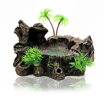 Tank Decor Resin Reptile Platform Eco Friendly Dish Bowl Small Animal Artificial Tree Trunk Simulation Ornament Feeding Lifelike
Tank Decor Resin Reptile Platform Eco Friendly Dish Bowl Small Animal Artificial Tree Trunk Simulation Ornament Feeding Lifelike