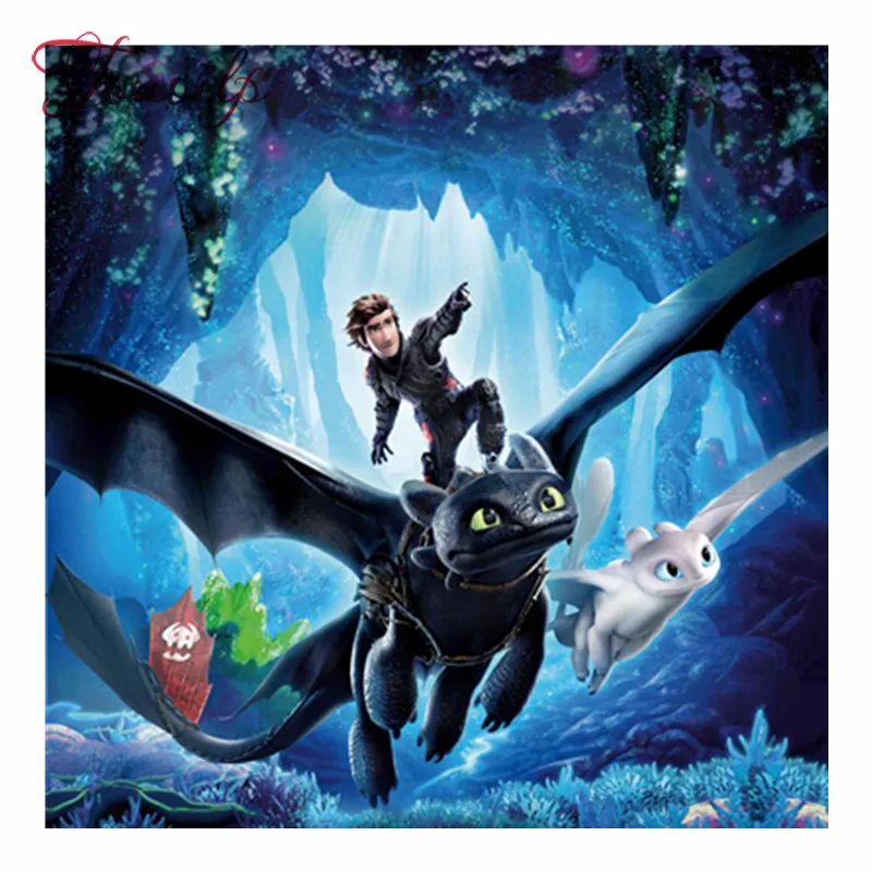 Touoilp 5D DIY Diamond Painting Cartoon How to Train Your Dragon 2 Cross Stitch Mosaic Rhinestone Decor crafts Children gifts
Touoilp 5D DIY Diamond Painting Cartoon How to Train Your Dragon 2 Cross Stitch Mosaic Rhinestone Decor crafts Children gifts
