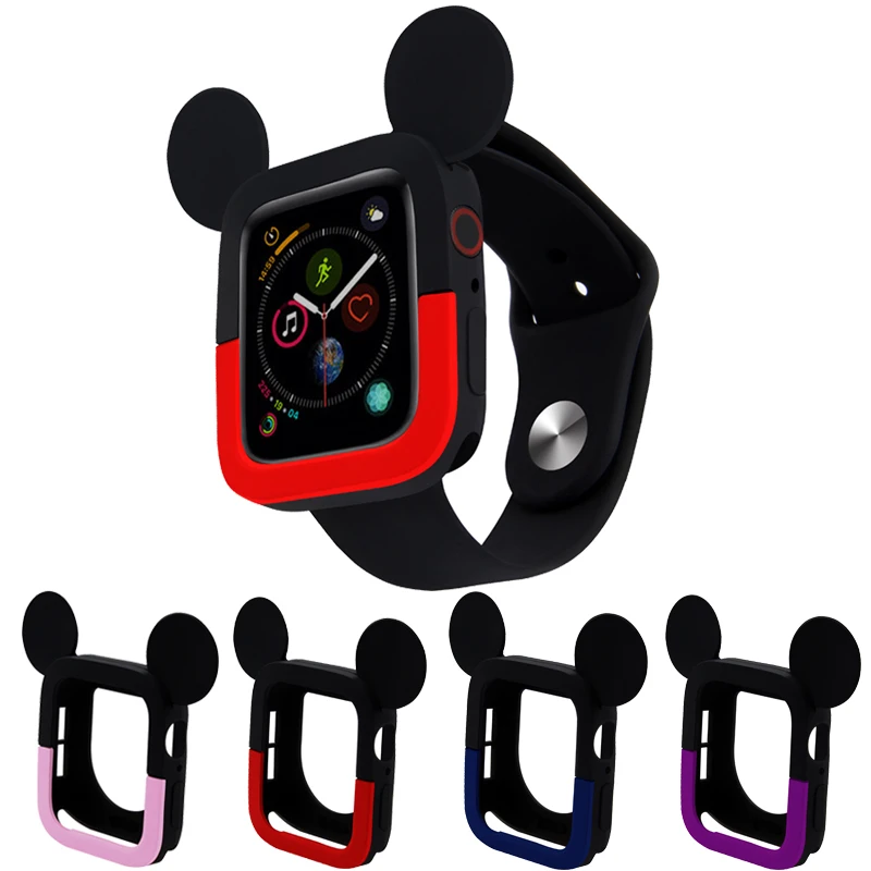 Double colors Cartoon Watch Cover for Apple Watch Series 5/4 Shock-Proof Shatter-Resistant Protective Case for iWatch 44mm 40mm
Double colors Cartoon Watch Cover for Apple Watch Series 5/4 Shock-Proof Shatter-Resistant Protective Case for iWatch 44mm 40mm