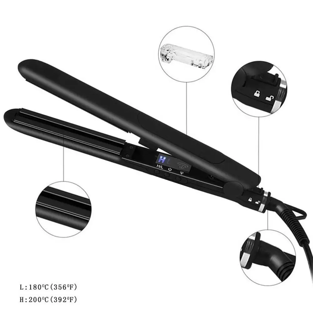 Professional Hair Straightener Yfashion Steam Function Steam Tourmaline Ceramic Plates Irons Eliminates Frizz EU / US Plug
Professional Hair Straightener Yfashion Steam Function Steam Tourmaline Ceramic Plates Irons Eliminates Frizz EU / US Plug