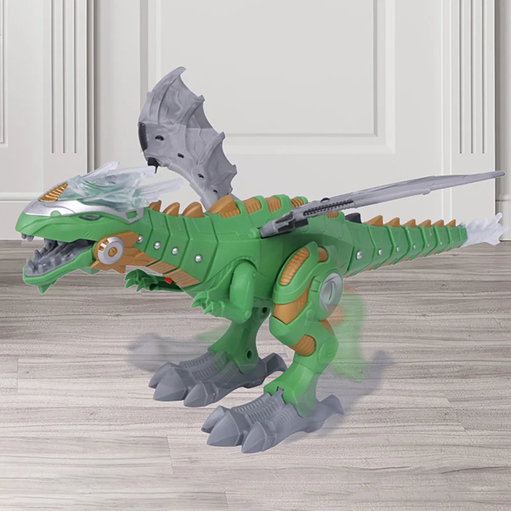 Robot Funny Electronic Dinosaur Toy Sounds Kids Multifunctional Movement Walking Model Mist Spray Simulated With Flashing Lights
Robot Funny Electronic Dinosaur Toy Sounds Kids Multifunctional Movement Walking Model Mist Spray Simulated With Flashing Lights