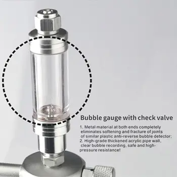 Aquarium DIY CO2 System Generator Kit Bubble Counter Plants Diffuser with Solenoid Valve Fish Tank Regulator
Aquarium DIY CO2 System Generator Kit Bubble Counter Plants Diffuser with Solenoid Valve Fish Tank Regulator