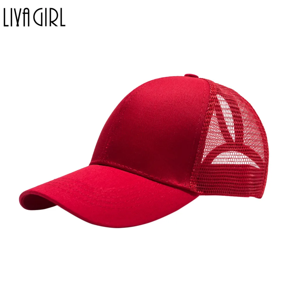 Breathable Ponytail Baseball Cap Women Outdoor Adjustable Pure Color Messy Bun Snapback Mesh Hat Sports Casual Sun Hats
Breathable Ponytail Baseball Cap Women Outdoor Adjustable Pure Color Messy Bun Snapback Mesh Hat Sports Casual Sun Hats
