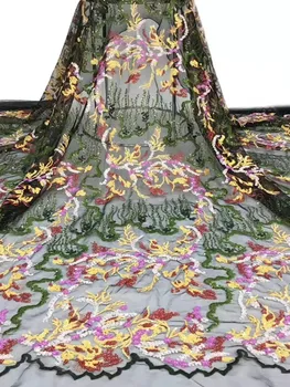 Exquisite sequin embroidery large flower bit French mesh African lace sequins Nigeria fabric for DIY evening dress skirt dress
Exquisite sequin embroidery large flower bit French mesh African lace sequins Nigeria fabric for DIY evening dress skirt dress