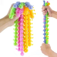 Worm Noodle Stretch String TPR Rope Sqishy Anti Stress Toys String Fidget Autism Vent Toys Decompression Adults Kids Fun Game
Worm Noodle Stretch String TPR Rope Sqishy Anti Stress Toys String Fidget Autism Vent Toys Decompression Adults Kids Fun Game