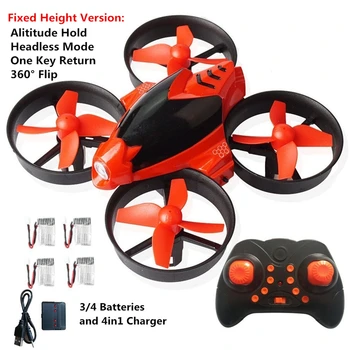 Mini Drone 2.4GHz 6-Axis Gyro Headless Mode Fxied Hight Hold Quadrocopter Normal or Fixed Height Version RC Helicopter Kids Toy
Mini Drone 2.4GHz 6-Axis Gyro Headless Mode Fxied Hight Hold Quadrocopter Normal or Fixed Height Version RC Helicopter Kids Toy
