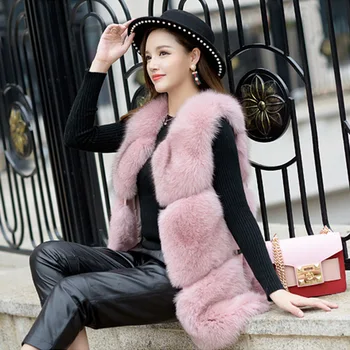 Wholesale new Faux fox fur manufacturer long hairs in han edition fashion leisure imitation fur waistcoat SX333
Wholesale new Faux fox fur manufacturer long hairs in han edition fashion leisure imitation fur waistcoat SX333