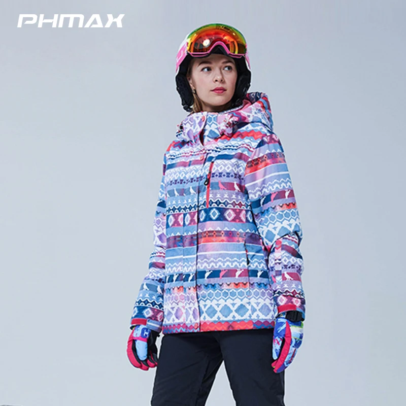 PHMAX Women Ski Jacket Winter Thermal Outdoor Sports Running Camping Skating Jacket Windproof Skiing And Snowboarding Clothing
PHMAX Women Ski Jacket Winter Thermal Outdoor Sports Running Camping Skating Jacket Windproof Skiing And Snowboarding Clothing
