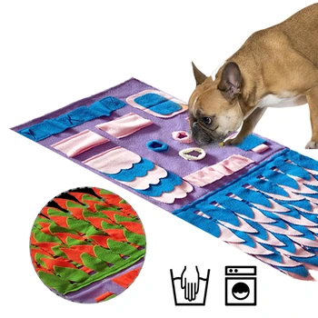Pet Dog Toys Snuffle Puzzle Mat Puppy Cat Pet Sniffing Training Pad Puppy Activity Training Blanket Detachable Fleece Pads
Pet Dog Toys Snuffle Puzzle Mat Puppy Cat Pet Sniffing Training Pad Puppy Activity Training Blanket Detachable Fleece Pads