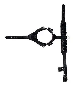 ZOOMASTER harness with load weighted № 3 leather black 3.5 cm x 75 cm ZooMaster
ZOOMASTER harness with load weighted № 3 leather black 3.5 cm x 75 cm ZooMaster