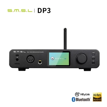 SMSL DP3 USB Player Audio Amplifier Balanced Digital Bluetooth LAN Network WIFI DSD Coaxial/Optical DAC ES9018Q2C Audio Decoder
SMSL DP3 USB Player Audio Amplifier Balanced Digital Bluetooth LAN Network WIFI DSD Coaxial/Optical DAC ES9018Q2C Audio Decoder