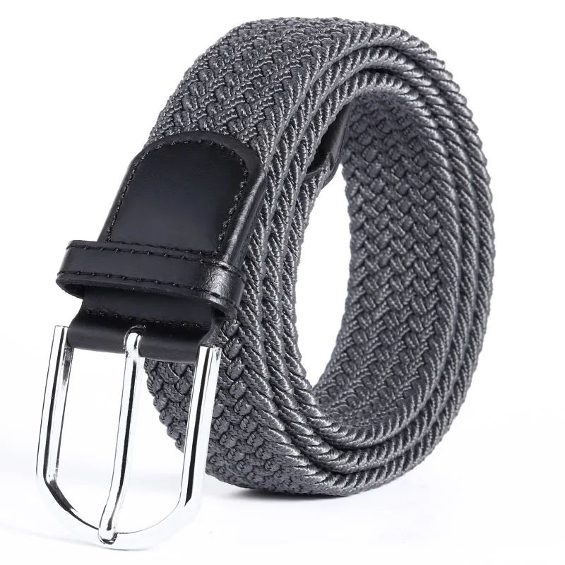 Mens Canvas Braided Elastic Stretch Cross Buckle Casual Belt Waistband Of Four Color Elastic Mixed Braided For Jeans 125CM
Mens Canvas Braided Elastic Stretch Cross Buckle Casual Belt Waistband Of Four Color Elastic Mixed Braided For Jeans 125CM
