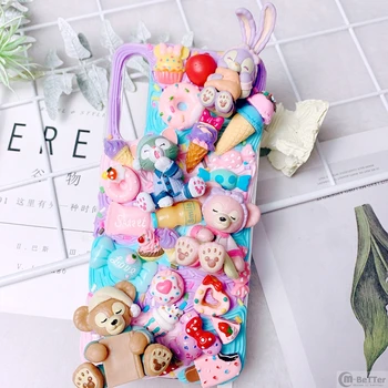 DIY case For iPhone SE 2020 3D duffy bear phone cover ip 6s 7/8 plus cute rabbit cream shell ip 11 pro max handmade X/XS MAX XR
DIY case For iPhone SE 2020 3D duffy bear phone cover ip 6s 7/8 plus cute rabbit cream shell ip 11 pro max handmade X/XS MAX XR