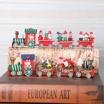 Christmas Four Sections Wood Blue Top Train Toys Kids Birthday Gift Small Train Ornaments Desktop Ornament Decoration for Home 
Christmas Four Sections Wood Blue Top Train Toys Kids Birthday Gift Small Train Ornaments Desktop Ornament Decoration for Home