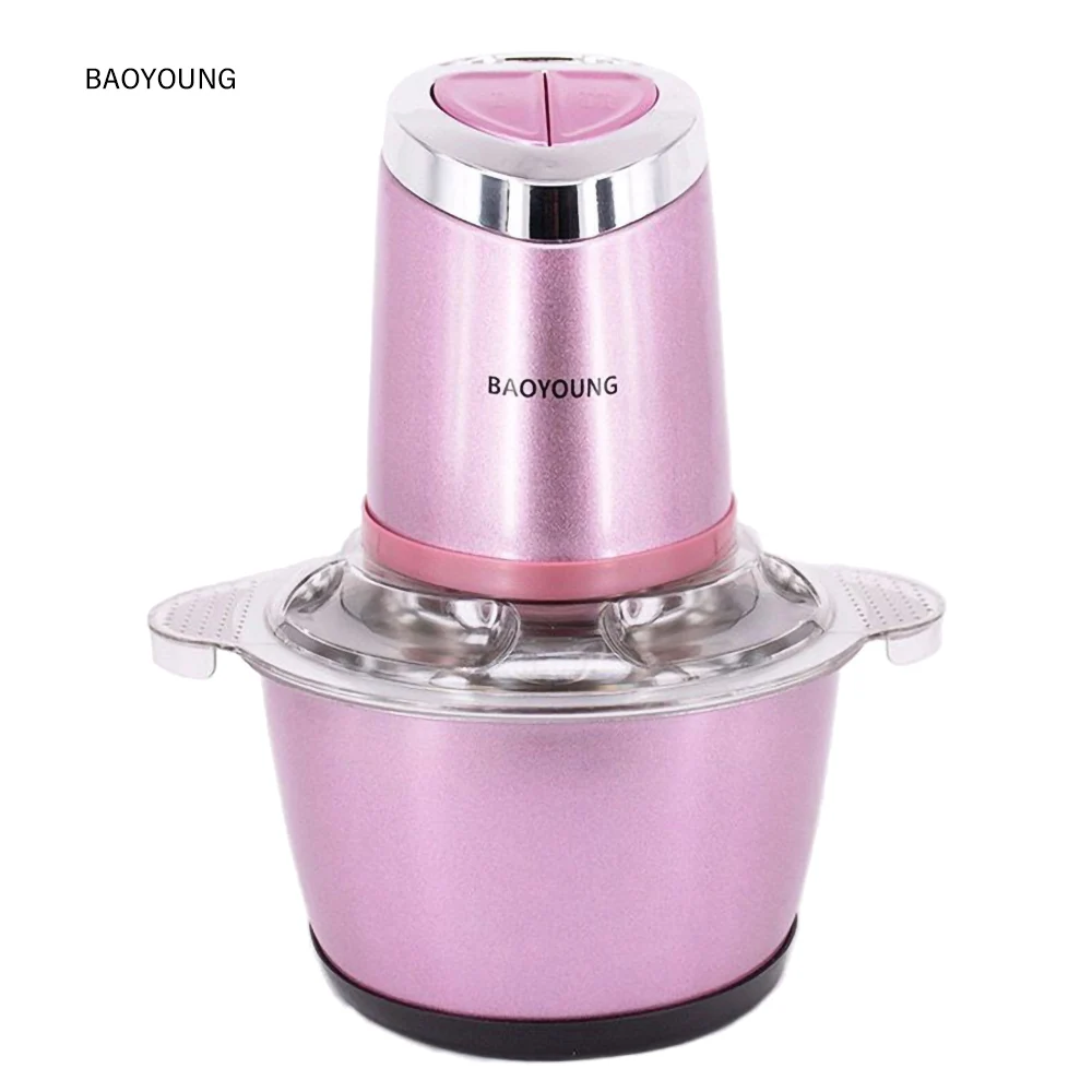 2L Food Chopper Stainless Steel Electric Meat Grinder 2 Speeds Blender Kitchen Shredder Multifunction Household Food Processor
2L Food Chopper Stainless Steel Electric Meat Grinder 2 Speeds Blender Kitchen Shredder Multifunction Household Food Processor
