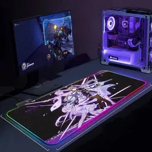 Genshin Impact Large RGB Mouse Pad xxl Gaming Mousepad LED Mause Pad Gamer Copy Mouse Carpet Big Mause Pad PC Desk Pad Mat
Genshin Impact Large RGB Mouse Pad xxl Gaming Mousepad LED Mause Pad Gamer Copy Mouse Carpet Big Mause Pad PC Desk Pad Mat
