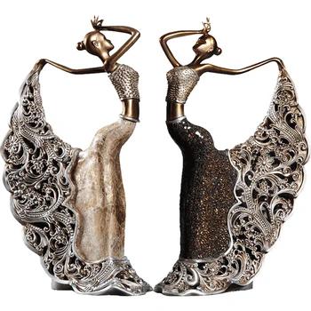 CREATIVE EUROPEAN-STYLE LIVING ROOM DECORATIONS HOUSEHOLD ORNAMENTS PEACOCKS DANCE GIRLS WINE CABINETS TV CABINET ART DECORATION 
CREATIVE EUROPEAN-STYLE LIVING ROOM DECORATIONS HOUSEHOLD ORNAMENTS PEACOCKS DANCE GIRLS WINE CABINETS TV CABINET ART DECORATION