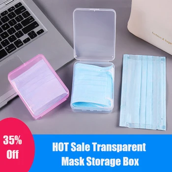 Dustproof Transparent Face Shield Mask Storage Box Moisture-Proof Disposable Face Nose Cover Organizer Holder Mask Storage Case
Dustproof Transparent Face Shield Mask Storage Box Moisture-Proof Disposable Face Nose Cover Organizer Holder Mask Storage Case