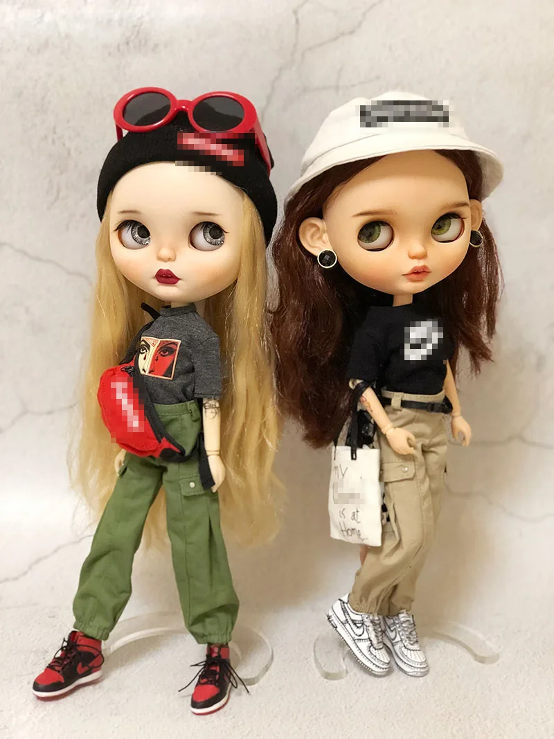 1PCS Fashion blyth Dolls Long Casual army Pants with belt for blyth,azone, licca ,ob24 1/6 Dolls Clothes Accessories
1PCS Fashion blyth Dolls Long Casual army Pants with belt for blyth,azone, licca ,ob24 1/6 Dolls Clothes Accessories