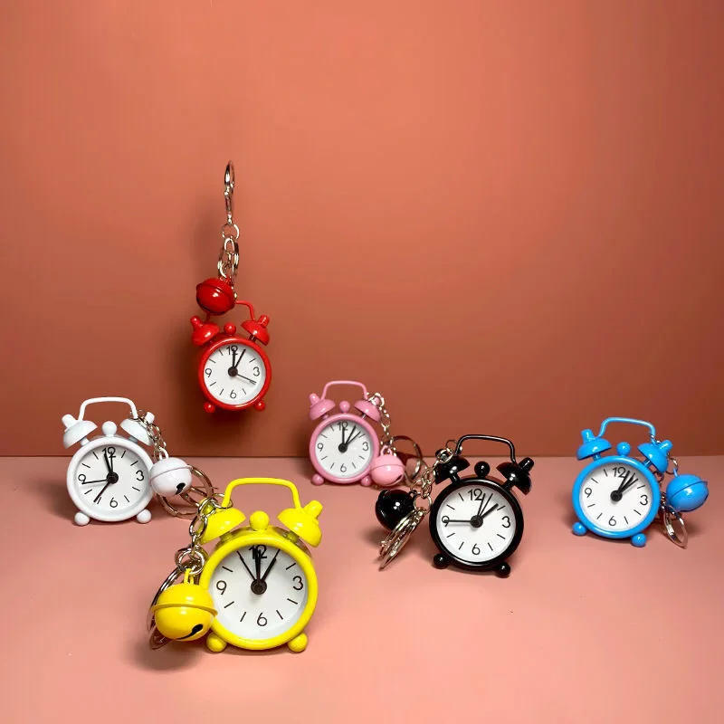 New Mini Alarm Clock Key Chains Fashion Color Watches Keychain Portable Reminder Function Key Ring School Bag Decoration Pendant
New Mini Alarm Clock Key Chains Fashion Color Watches Keychain Portable Reminder Function Key Ring School Bag Decoration Pendant