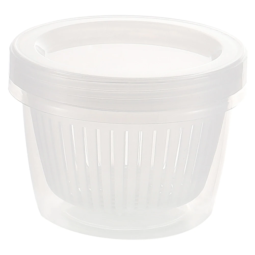 2/1sets Refrigerator Storage Box Storage Box Household Portable Round Plastic Transparent Drain Bowl
2/1sets Refrigerator Storage Box Storage Box Household Portable Round Plastic Transparent Drain Bowl