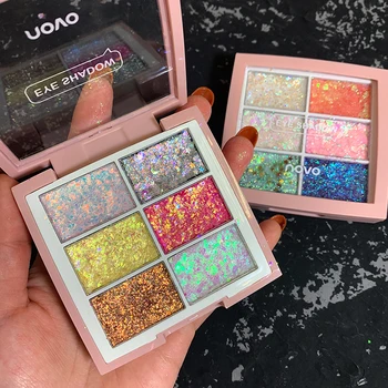 NOVO 6 Colors Candy Glitter Sequins Eyeshadow Makeup Palette Shiny Glitter Pearlescent Eye Shadow Brighten Eyes Cosmetics
NOVO 6 Colors Candy Glitter Sequins Eyeshadow Makeup Palette Shiny Glitter Pearlescent Eye Shadow Brighten Eyes Cosmetics