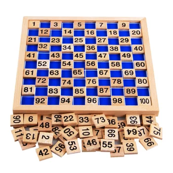 Materials Educational Wooden Toys 1-100 Digit Cognitive Math Toy Teaching Logarithm Version Kid Early Learning Gift
Materials Educational Wooden Toys 1-100 Digit Cognitive Math Toy Teaching Logarithm Version Kid Early Learning Gift