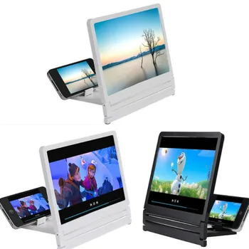 Mobile Phone Screen Magnifier Glass 3D Movies Screen Cell Phone HD Amplifier for Smart Phone Holders Bracket Holder Play
Mobile Phone Screen Magnifier Glass 3D Movies Screen Cell Phone HD Amplifier for Smart Phone Holders Bracket Holder Play