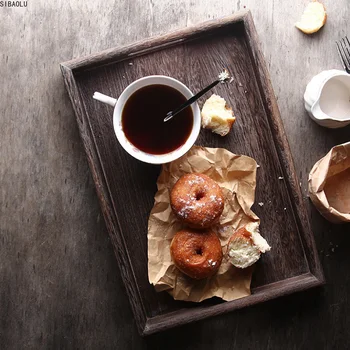 Creative Wooden Tea Trays Rectangular Solid Wood Trays Home Kitchen Storage Tray Food Tray For Household Items Storage
Creative Wooden Tea Trays Rectangular Solid Wood Trays Home Kitchen Storage Tray Food Tray For Household Items Storage