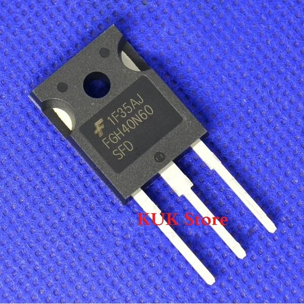 Оригинальный 100% новый FGH40N60SFD FGH40N60 SFD FGH40N60SFDTU 600 в 40A IGBT TO 247 10 шт./лот|Запасные части| |