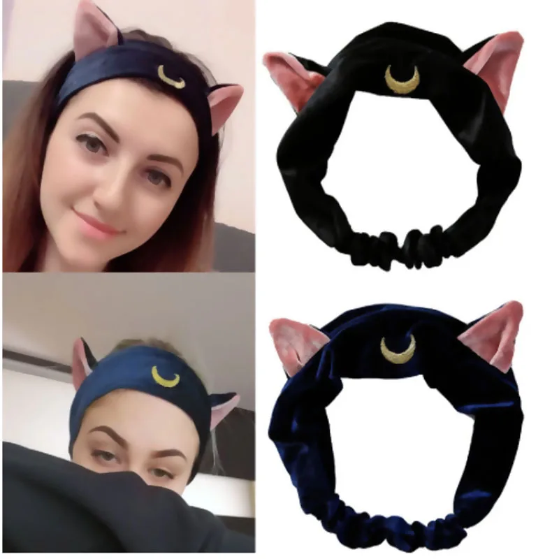 Fashion Headbands Lovely Cat Ears Hair Band Face Washing Clean Makeup Tool Hairbands Lolita Headwear Accessories
Fashion Headbands Lovely Cat Ears Hair Band Face Washing Clean Makeup Tool Hairbands Lolita Headwear Accessories