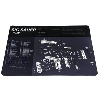 12InchX 36Inch Long Gun Cleaning Mat with AR15/AK47/P229 Imprint BlackRifle Handgun Disassembly Repair Tool Kits Bench Pads
12InchX 36Inch Long Gun Cleaning Mat with AR15/AK47/P229 Imprint BlackRifle Handgun Disassembly Repair Tool Kits Bench Pads