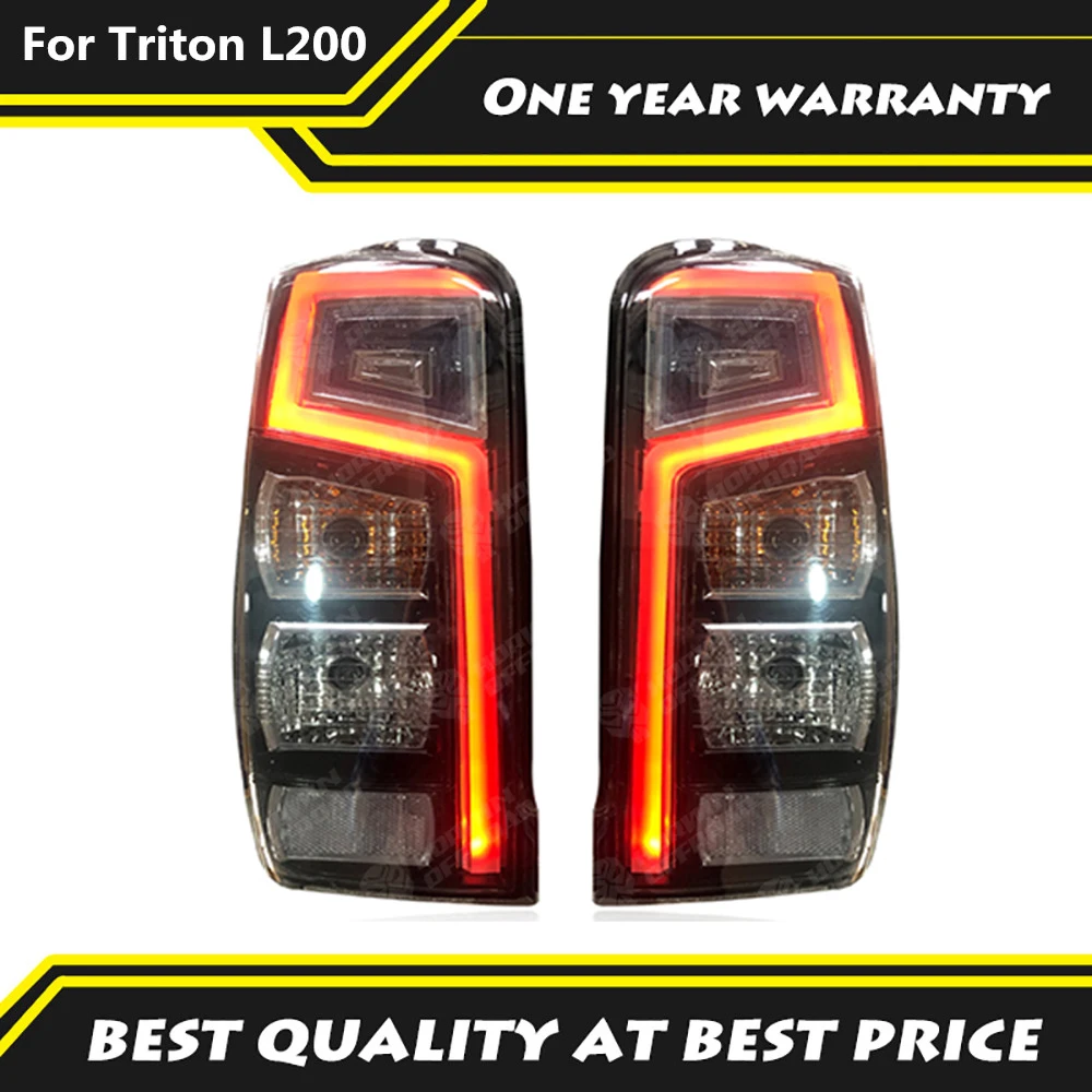 

Car 4X4 Offroad Accessories LED Dark Smoke Tail Light Replacement ABS Tail Lamp For Mitsubishi L200 Triton 2019 2020