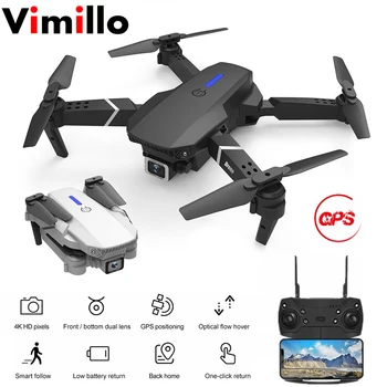 Vimillo GPS RC drone 4K 1080P drone with profesional WIFi FPV Drones One Click Back Mini Dron Quadcopter GPS VS SG907 gift toys 
Vimillo GPS RC drone 4K 1080P drone with profesional WIFi FPV Drones One Click Back Mini Dron Quadcopter GPS VS SG907 gift toys