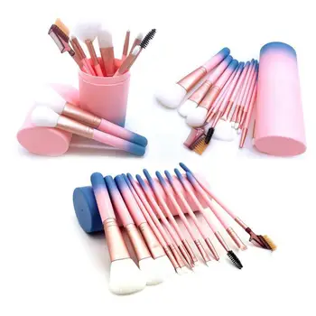12Pcs Makeup Brushes Tool Set Cosmetic Powder Eye Shadow Foundation Blush Blending Beauty Make Up Brush Set Maquiagem & Box
12Pcs Makeup Brushes Tool Set Cosmetic Powder Eye Shadow Foundation Blush Blending Beauty Make Up Brush Set Maquiagem & Box